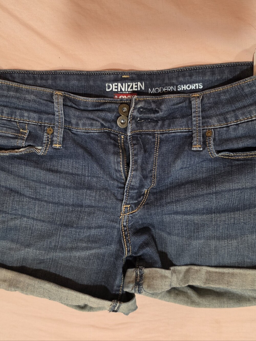Denizen from Levi's Dark Blue Denim Modern Shorts